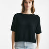 maglia a scatolina nero women Clouds - 6