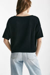 maglia a scatolina nero women Clouds - 3