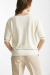 maglia scollo v panna women Clouds - 3