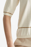 maglia scollo v panna women Clouds - 5