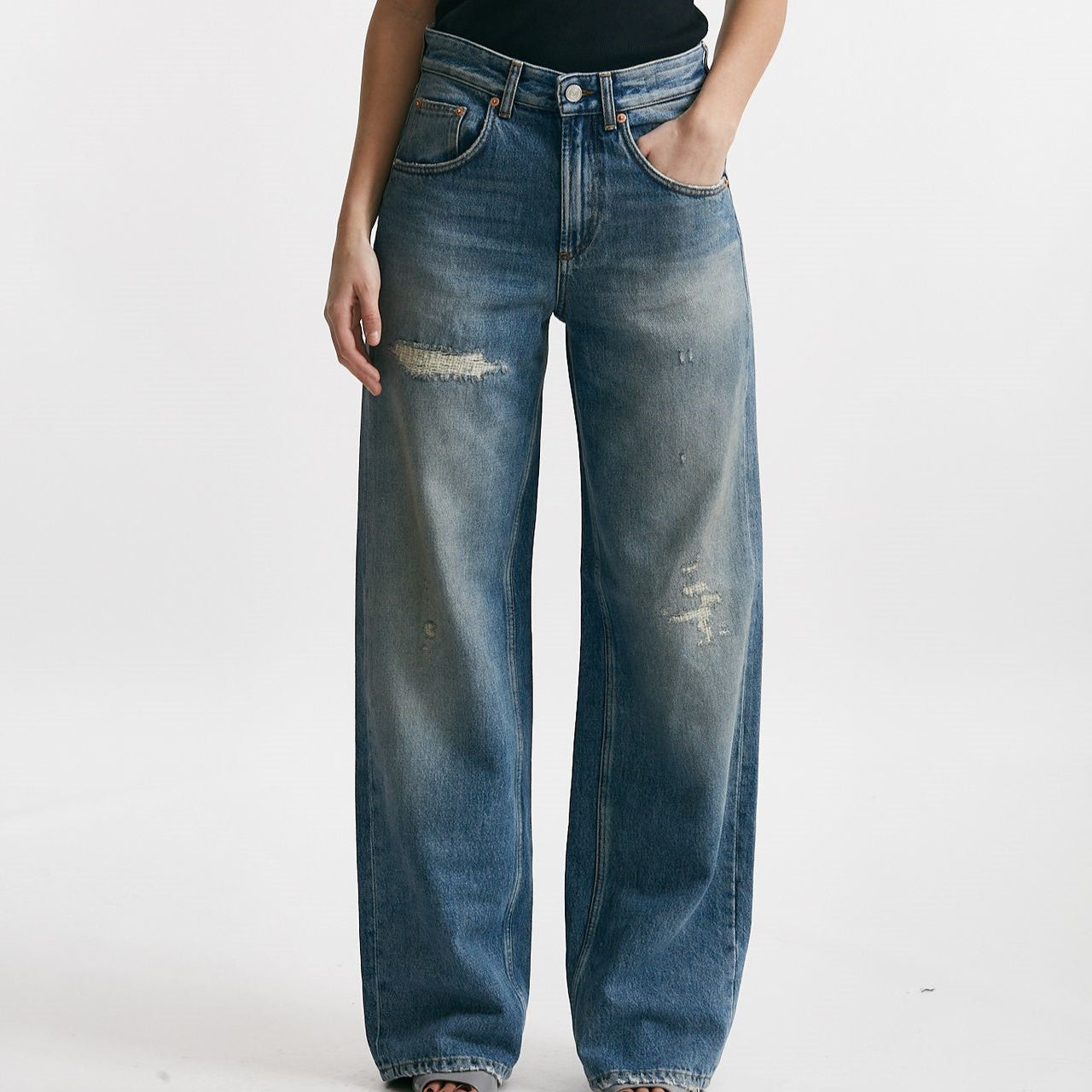 jeans boyfit pop lavaggio medio women Department five - 8