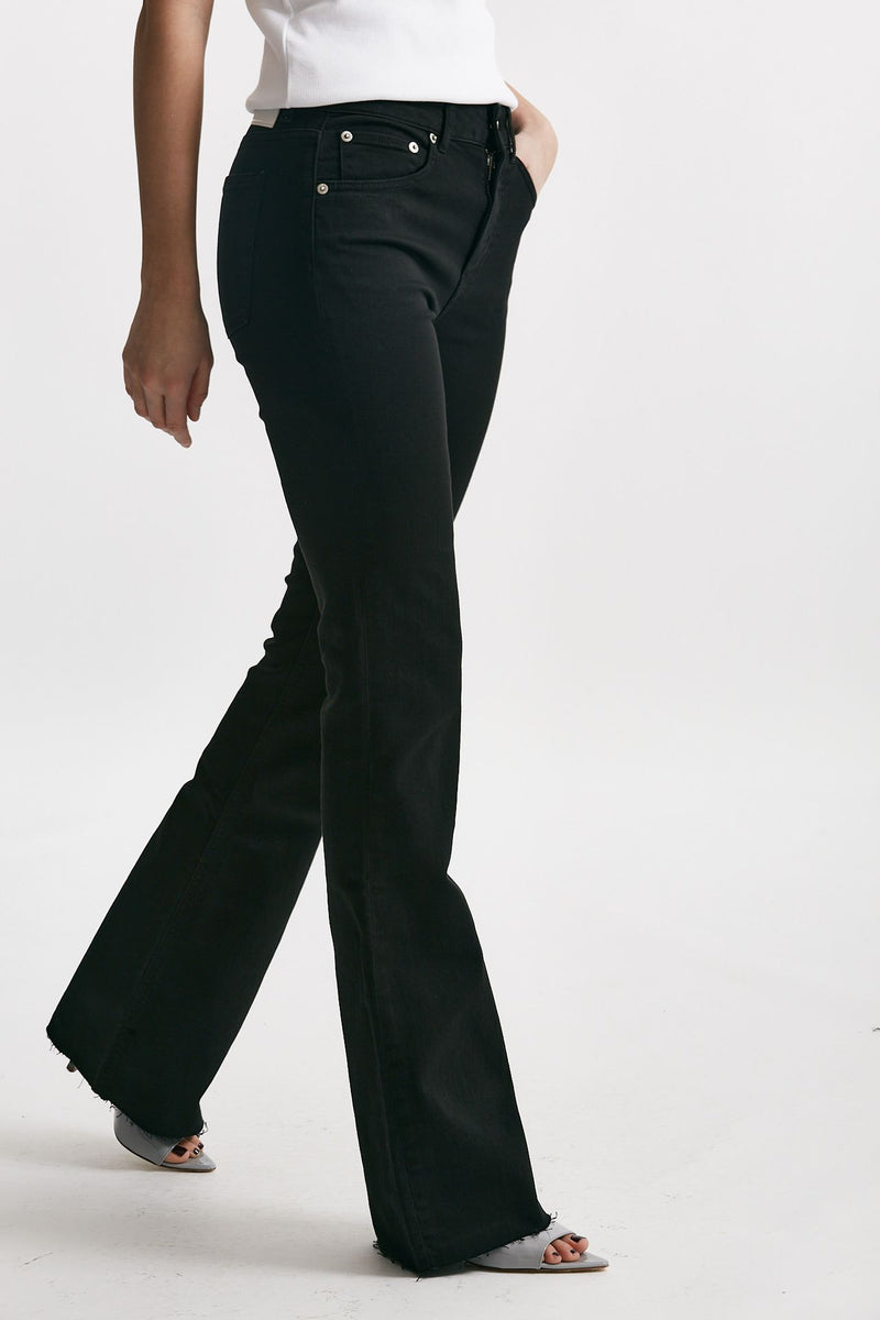 jeans flare cliff nero women Department five - 4