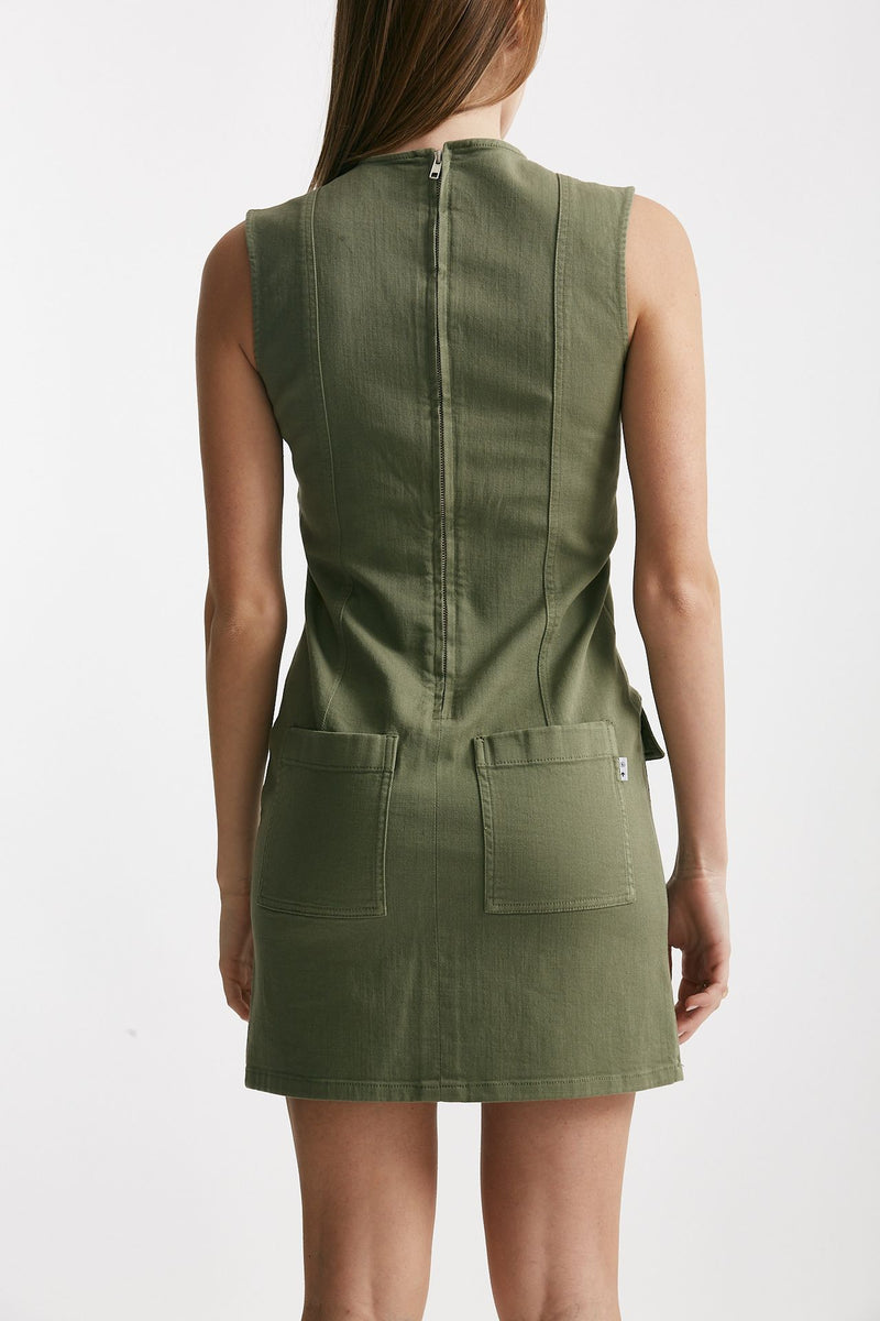 abito corto keen verde militare women Department five - 3