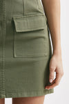 abito corto keen verde militare women Department five - 5