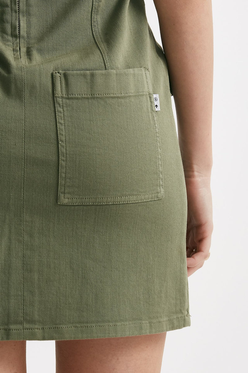 abito corto keen verde militare women Department five - 6