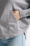 felpa over mek grigio melange women Department five - 6