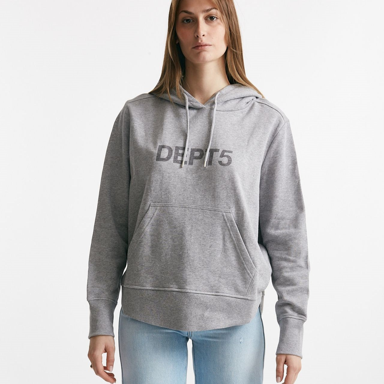 felpa over mek grigio melange women Department five - 7