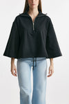felpa collo polo loka grigio scuro women Department five - 1