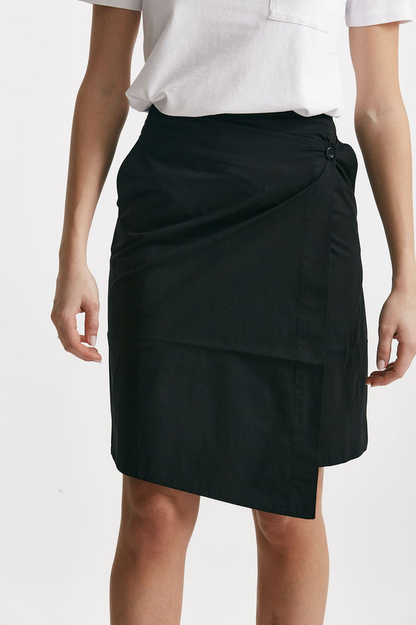 gonna in cotone phica nero women Department five