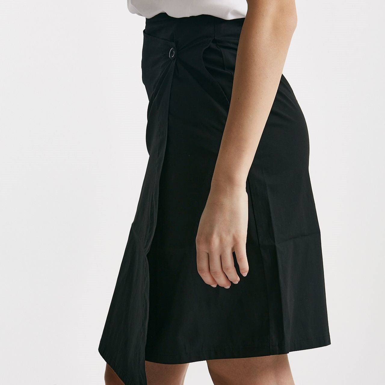 gonna in cotone phica nero women Department five - 6