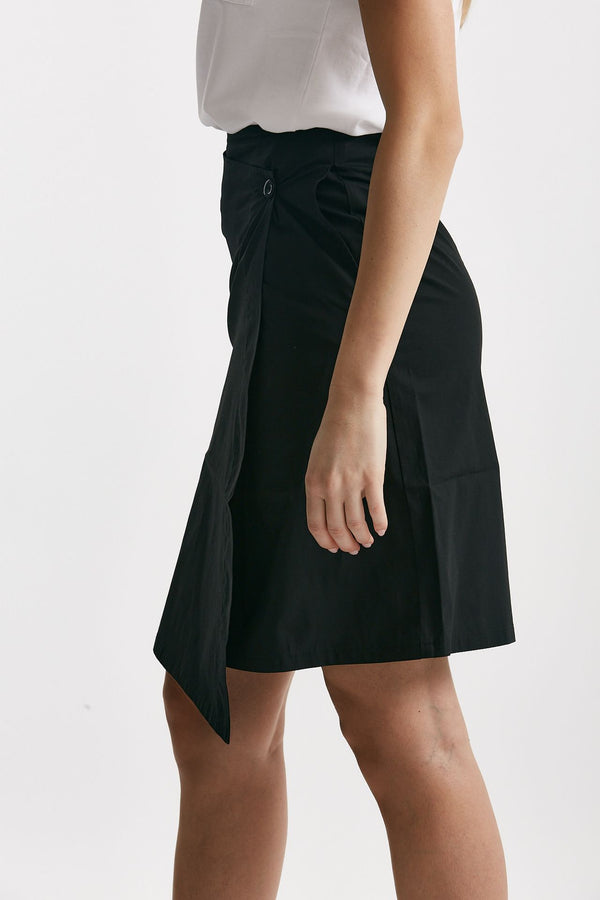gonna in cotone phica nero women Department five