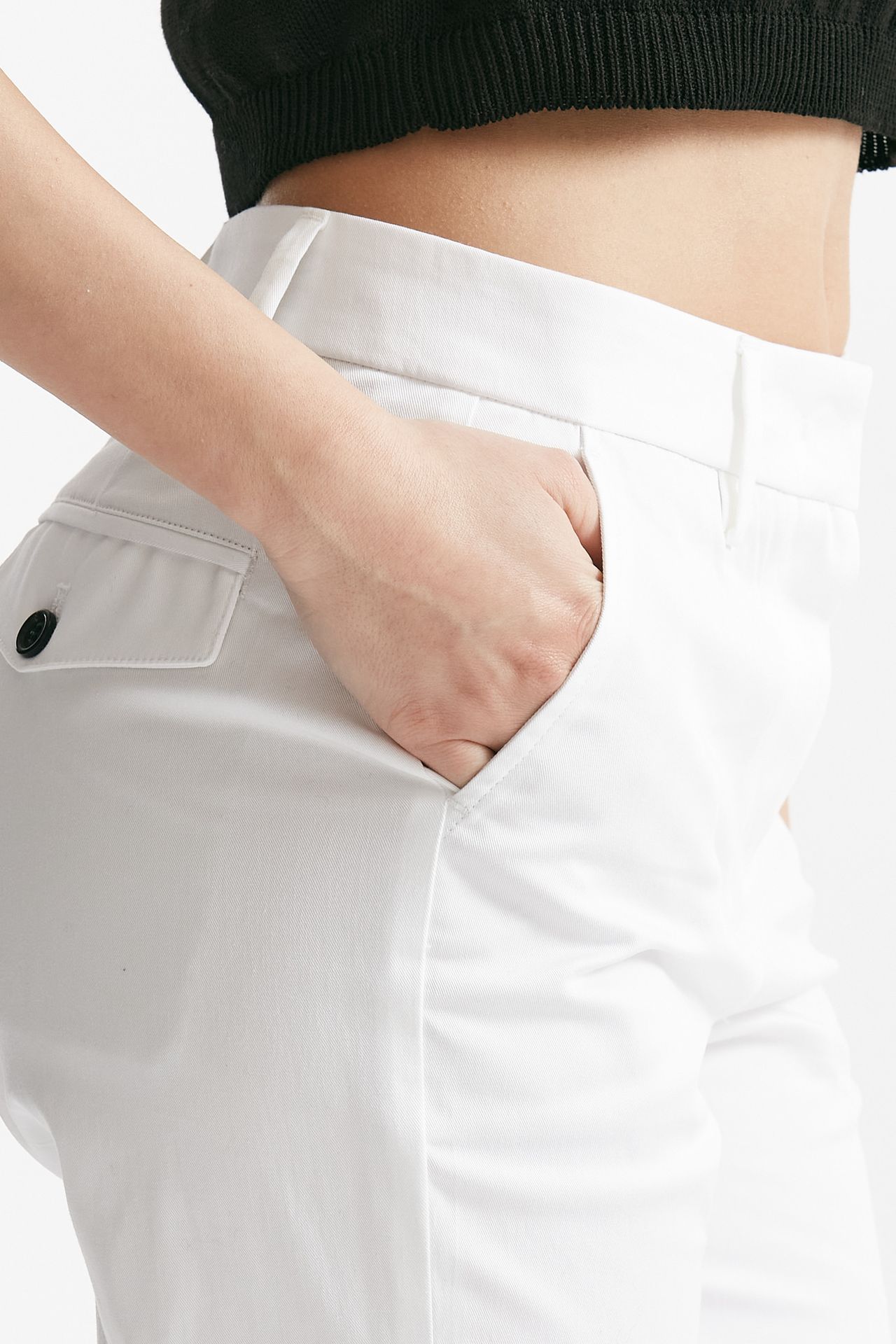 pantalone in cotone jettis bianco women Department five - 5