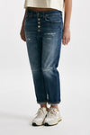 jeans loose fit koons lavaggio blu medio women Dondup - 5