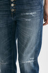 jeans loose fit koons lavaggio blu medio women Dondup - 8