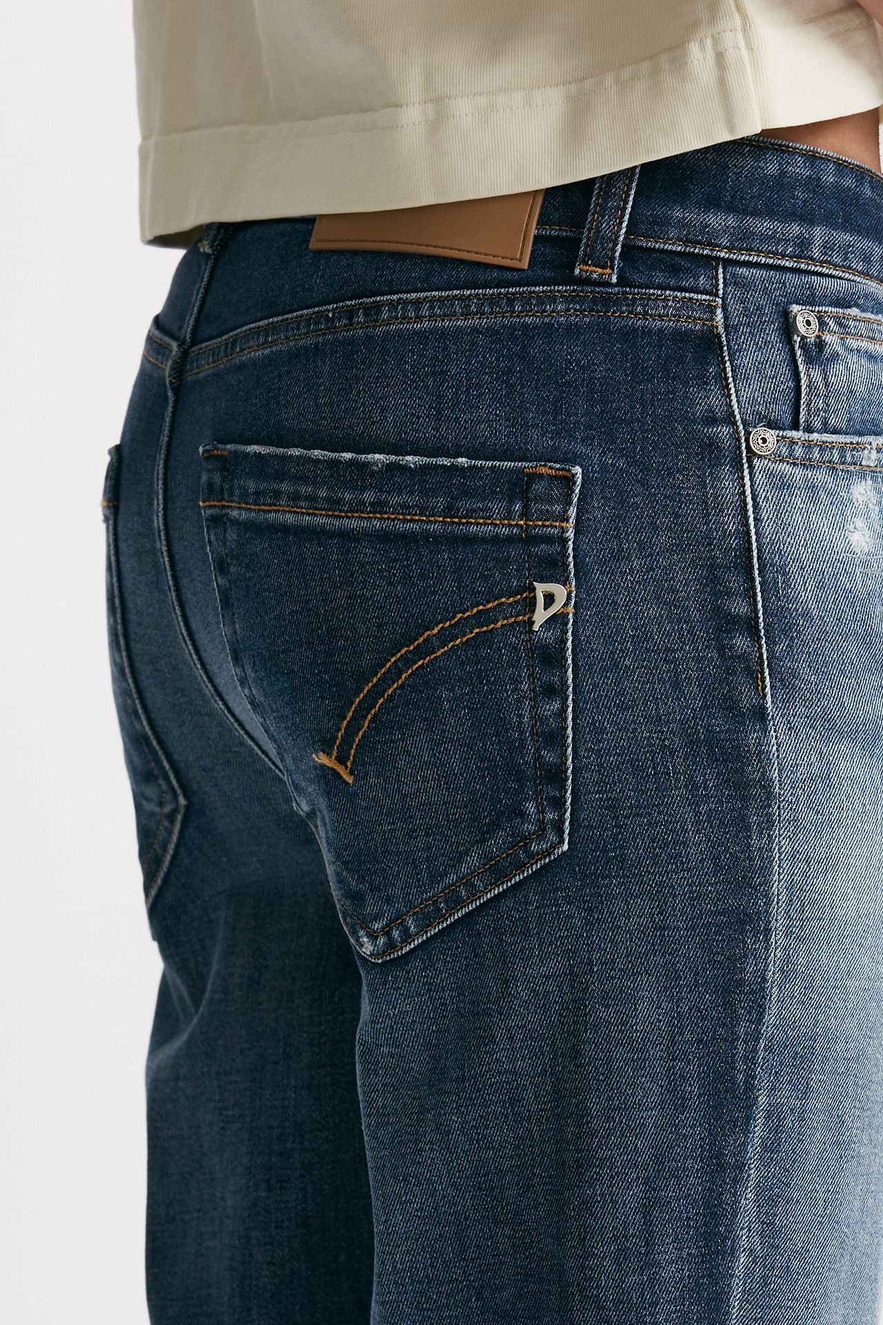 jeans loose fit koons lavaggio blu medio women Dondup - 9