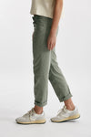 pantalone loose fit koons verde slavato women Dondup - 2