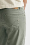 pantalone loose fit koons verde slavato women Dondup - 5