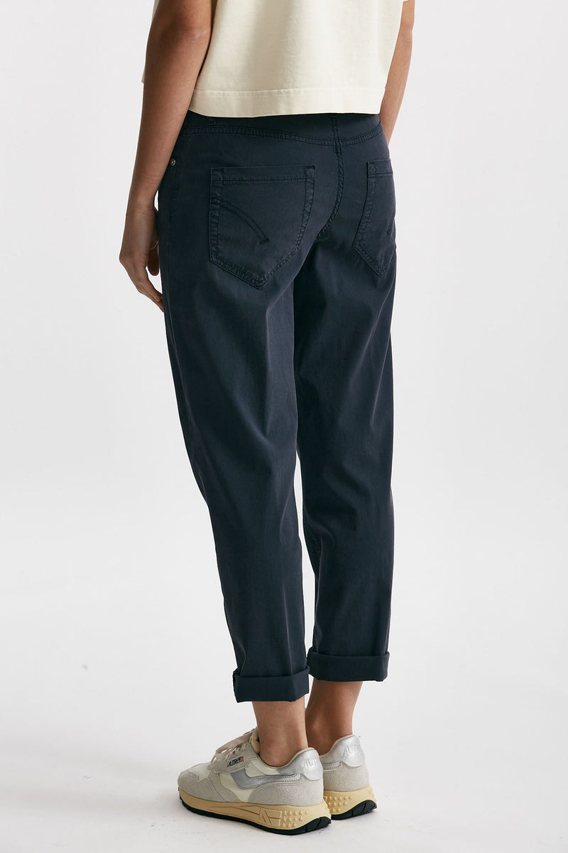 pantalone loose fit koons blu slavato women Dondup - 3