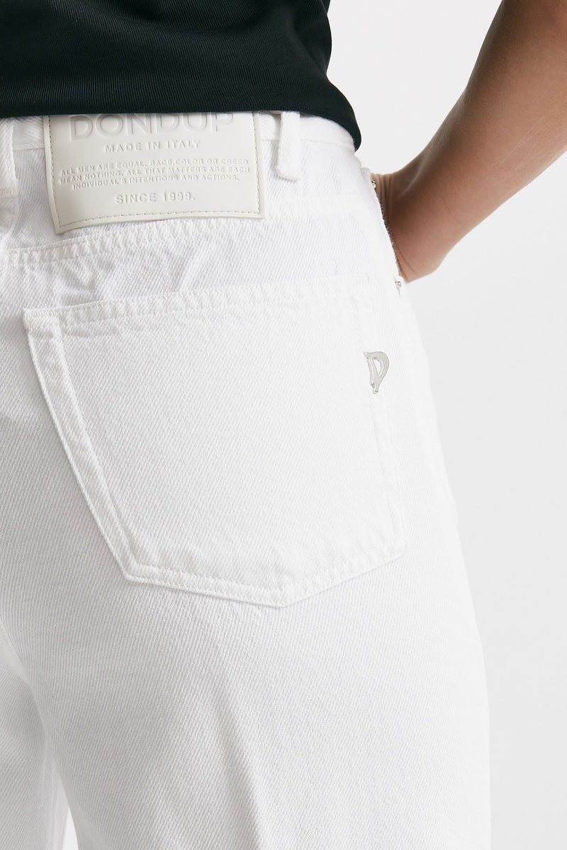 jeans loose bessie bianco women Dondup - 5