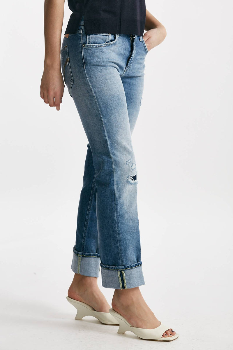 jeans slim coco lavaggio medio/chiaro women Dondup - 4