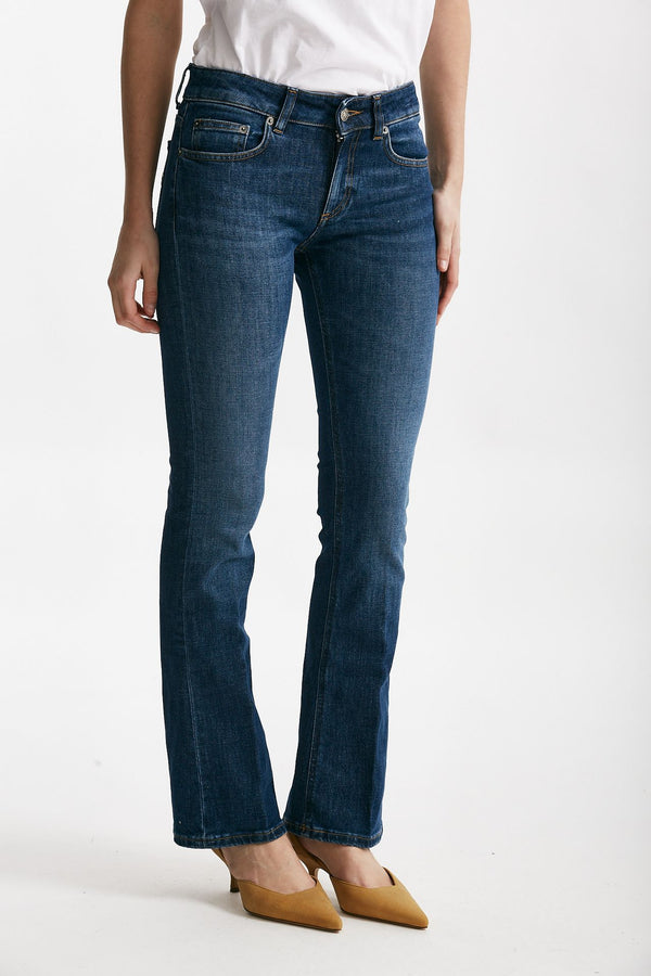 jeans flare bazz vita regolare women Dondup