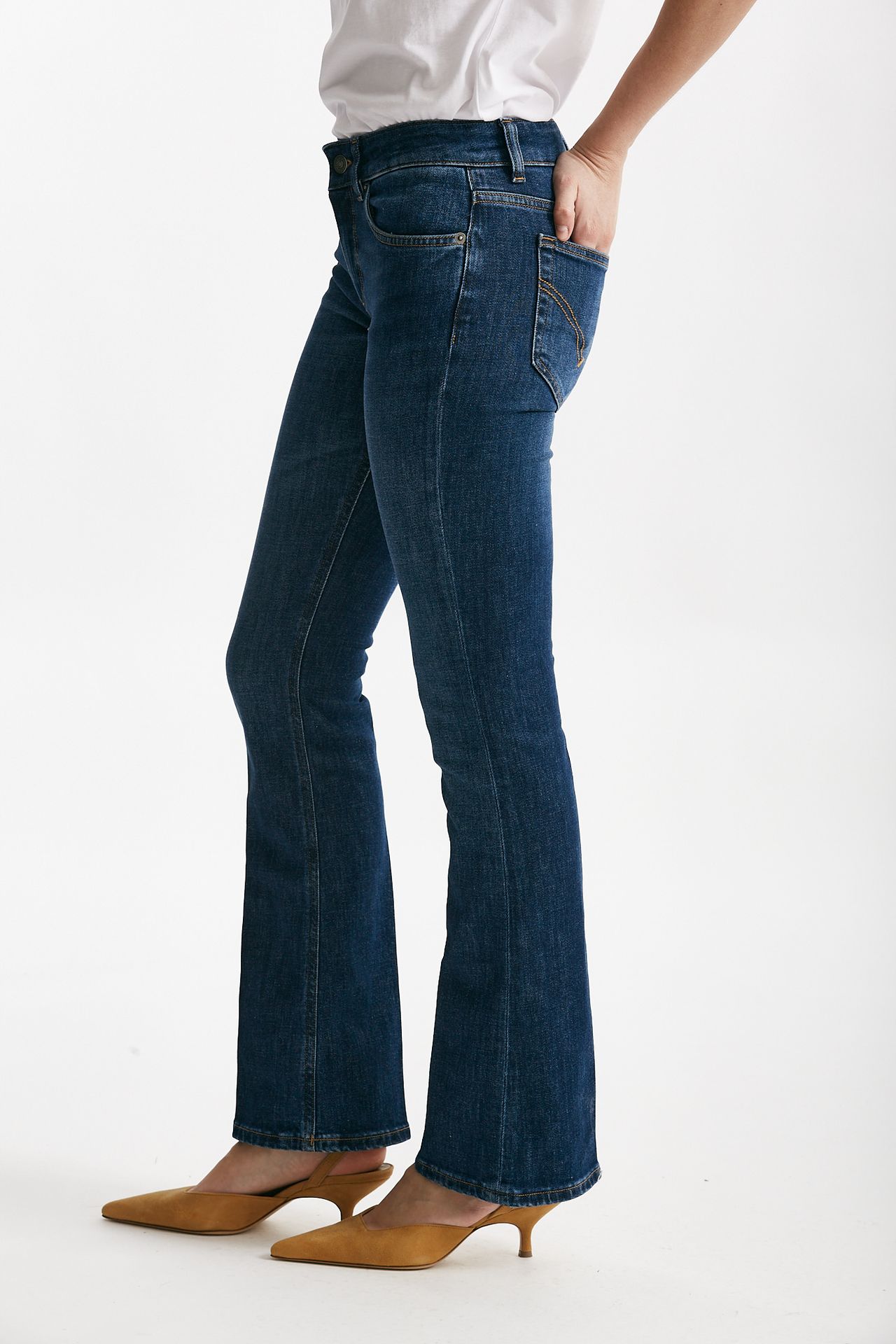 jeans flare bazz vita regolare women Dondup - 2