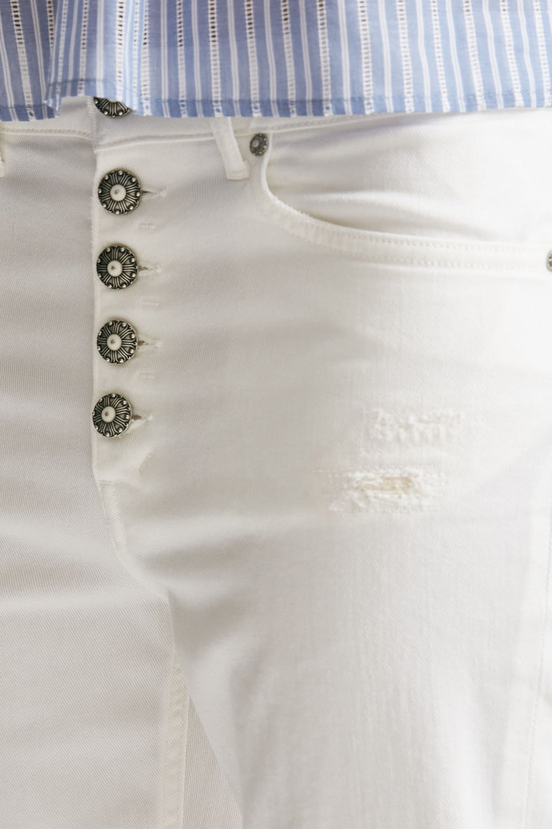 jeans loose fit koons bianco women Dondup - 5