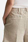 bermuda pinces beige chiaro vita alta women Dondup - 6