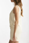 abito girocollo senza maniche panna women Dondup - 1