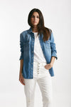 camicia in denim over women Dondup - 1