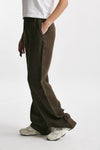 pantalone jogging in lino marrone women Fay - 4
