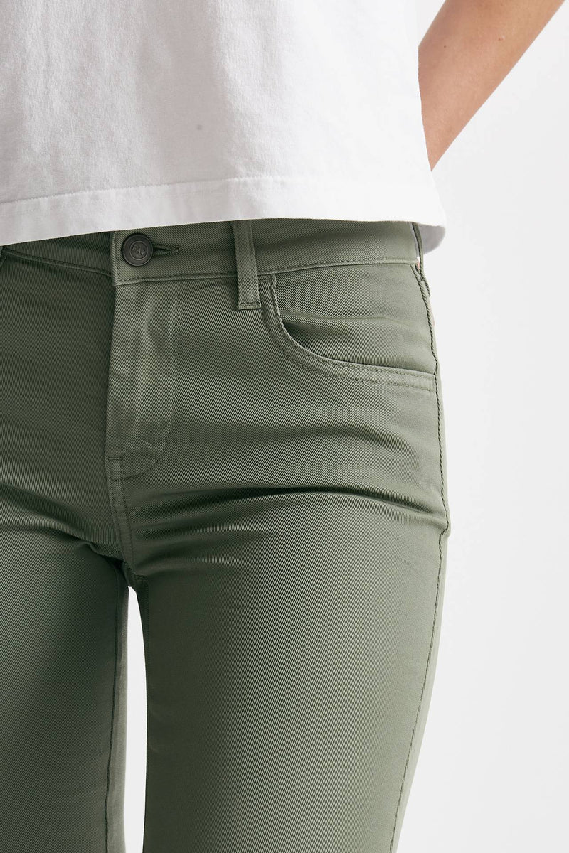pantalone a trombetta verde salvia women Fay - 4