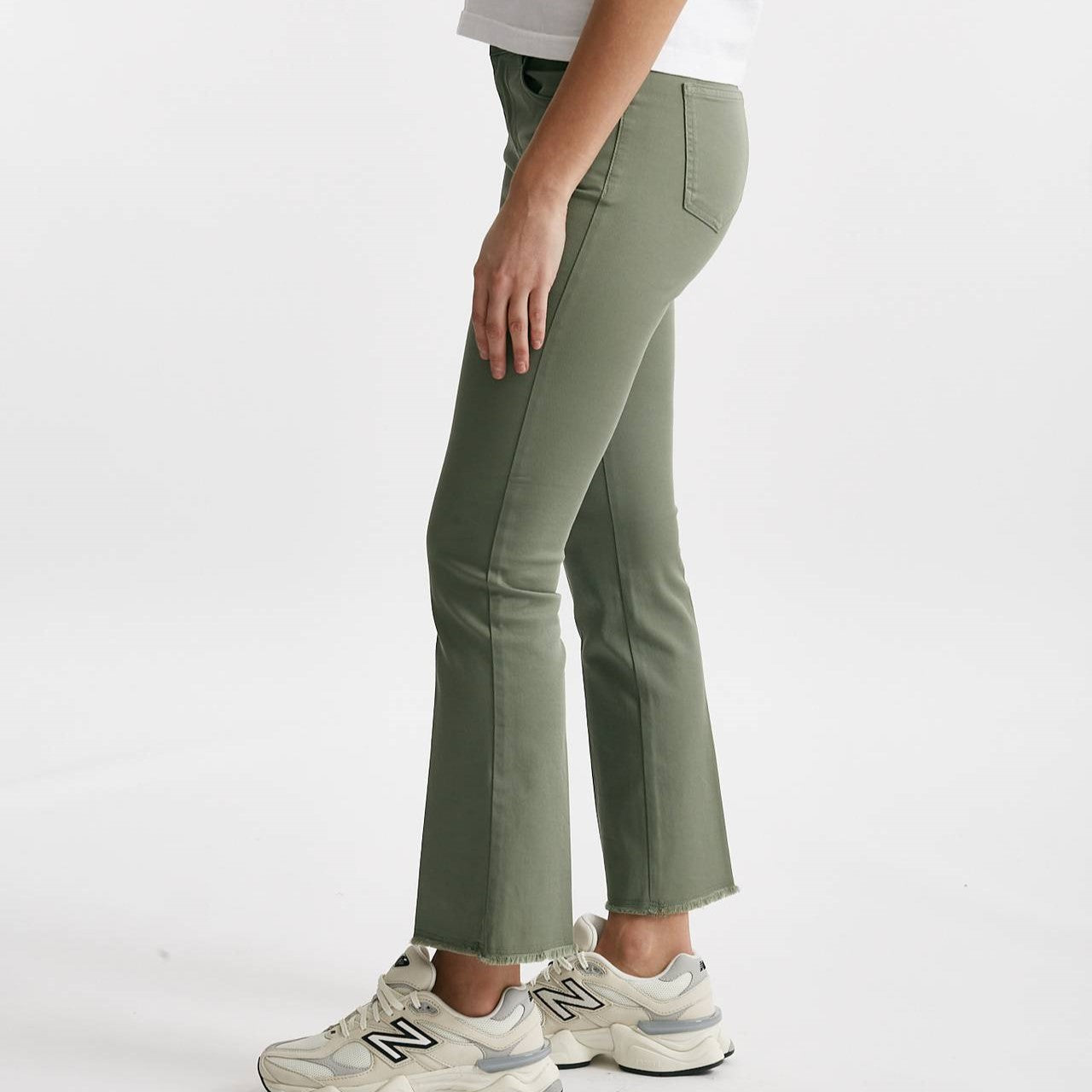 pantalone a trombetta verde salvia women Fay - 6