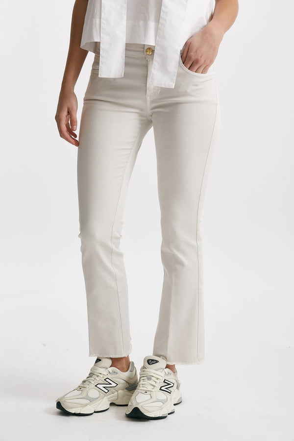 pantalone a trombetta ghiaccio women Fay