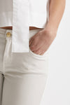 pantalone a trombetta ghiaccio women Fay - 6