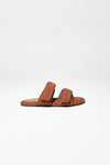 sandalo piatto julianne in suede tabacco women Gia borghini - 2