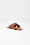 sandalo piatto julianne in suede tabacco women Gia borghini - 4