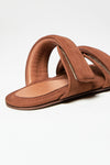 sandalo piatto julianne in suede tabacco women Gia borghini - 7