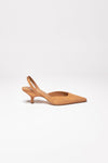 sandalo in pelle octavie kitten cammello women Gia borghini - 2