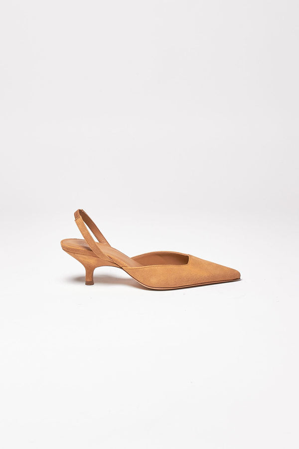 sandalo in pelle octavie kitten cammello women Gia borghini