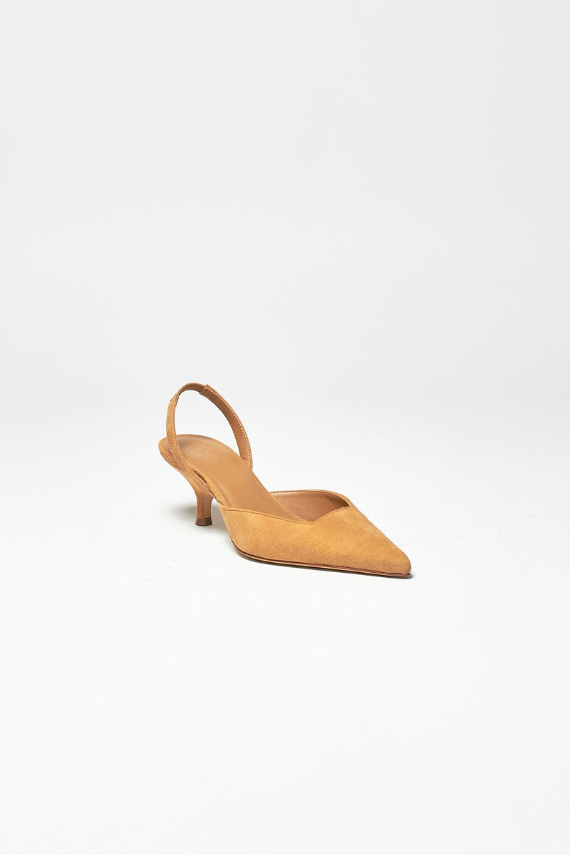 sandalo in pelle octavie kitten cammello women Gia borghini - 3