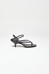 sandalo intrecciato in pelle the thong nero women Gia borghini - 2