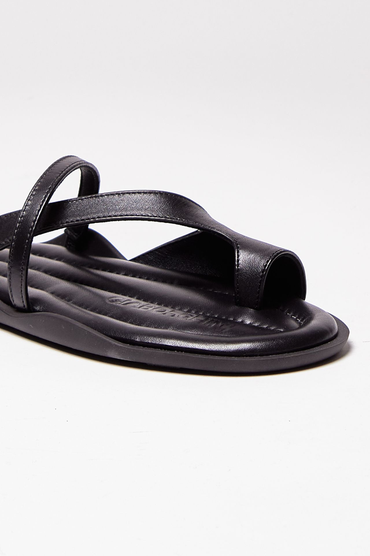 sandalo riley in pelle nero women Gia borghini - 6