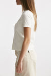 t-shirt basic bianco panna women Grifoni - 2