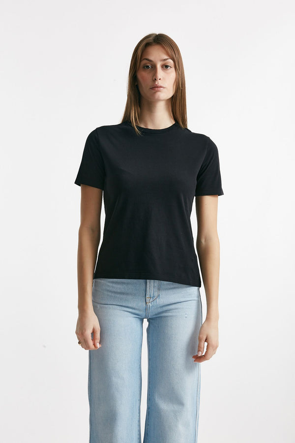 t-shirt basica nero women Grifoni