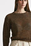 maglia lavorata marrone beige e rame women Grifoni - 5