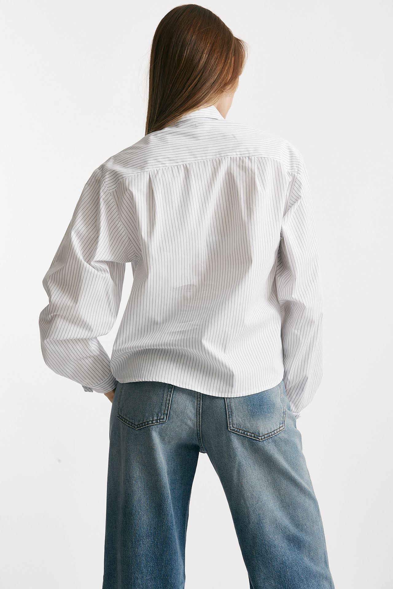 camicia rigata in cotone women Grifoni - 3
