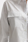 camicia rigata in cotone women Grifoni - 5