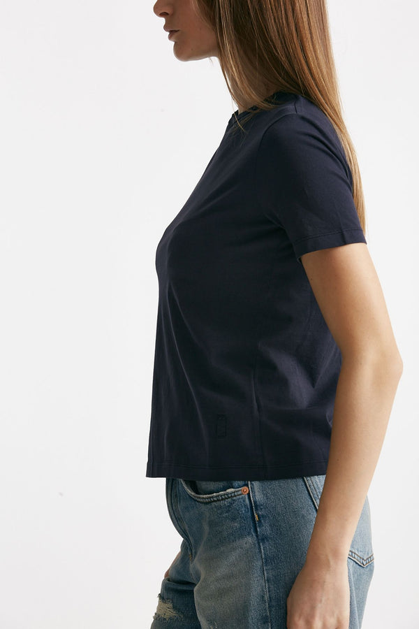 t-shirt basica blu women Grifoni
