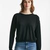 maglia in cotone e seta nero women Grifoni - 6
